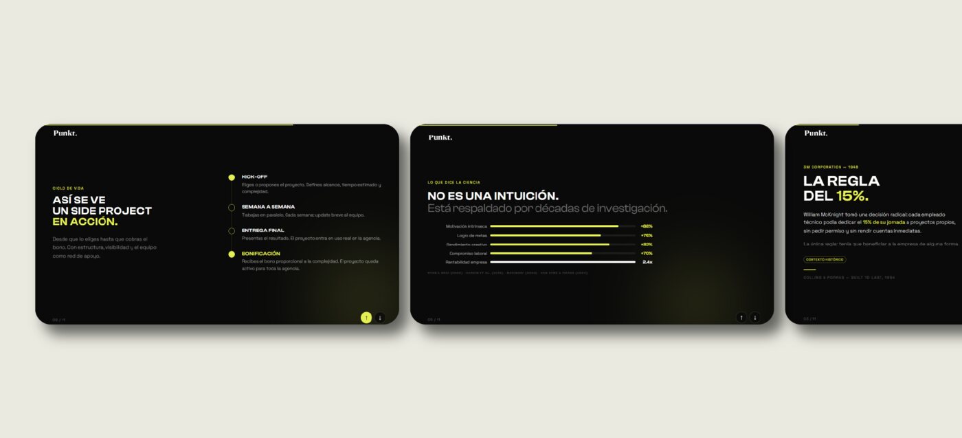Landing Side Projects Punkt