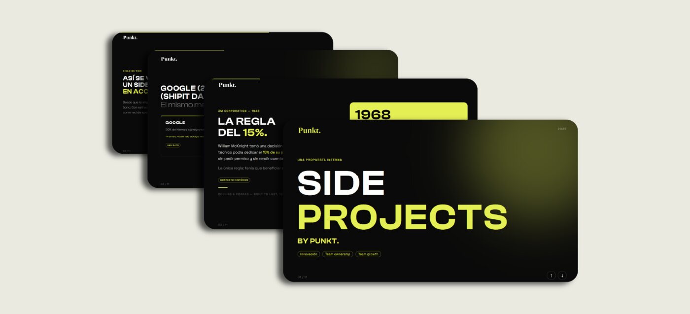 Landing Side Projects Punkt