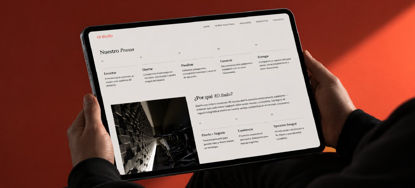 Web design Rd Studio