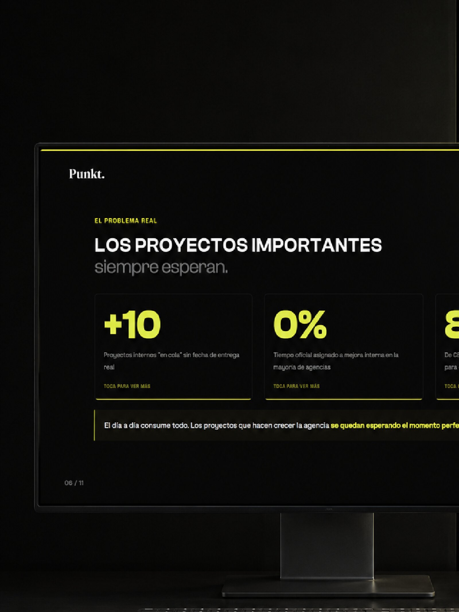 Landing Side Projects Punkt
